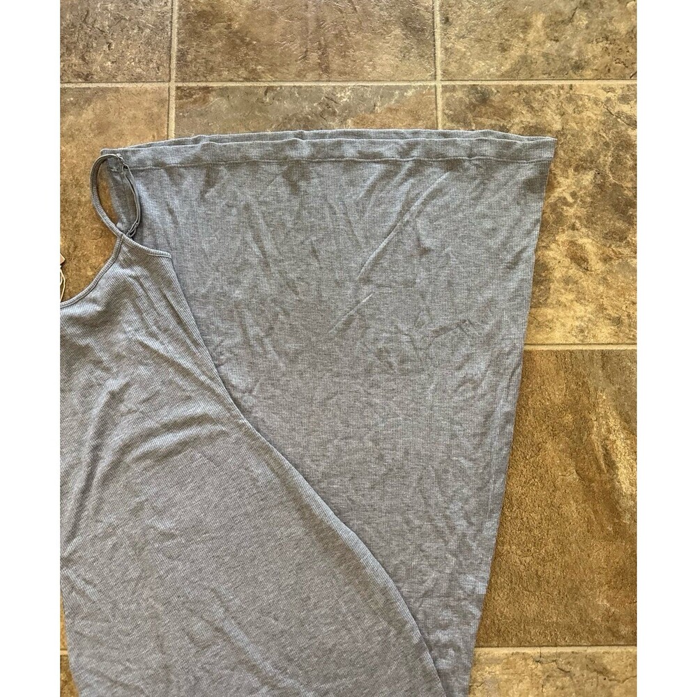 Skims Soft Lounge Long Slip Dress Heather Gray Size Small - Picture 6 of 10
